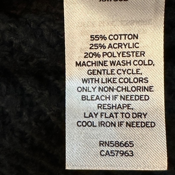 BP Oversized Black Knit Sweater Size XL - Picture 5 of 5